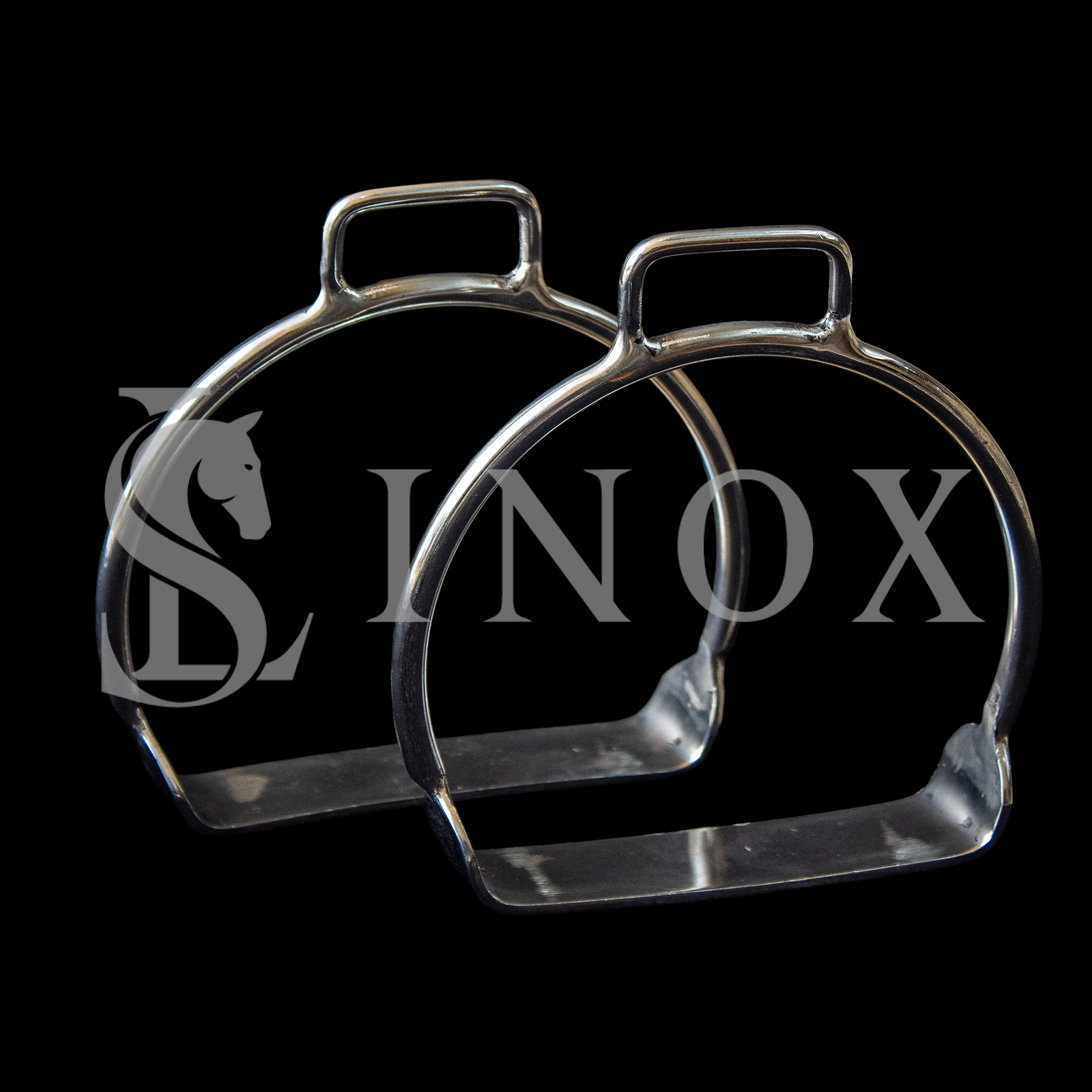 ESTRIBO MEIA LUA COM CHAPA