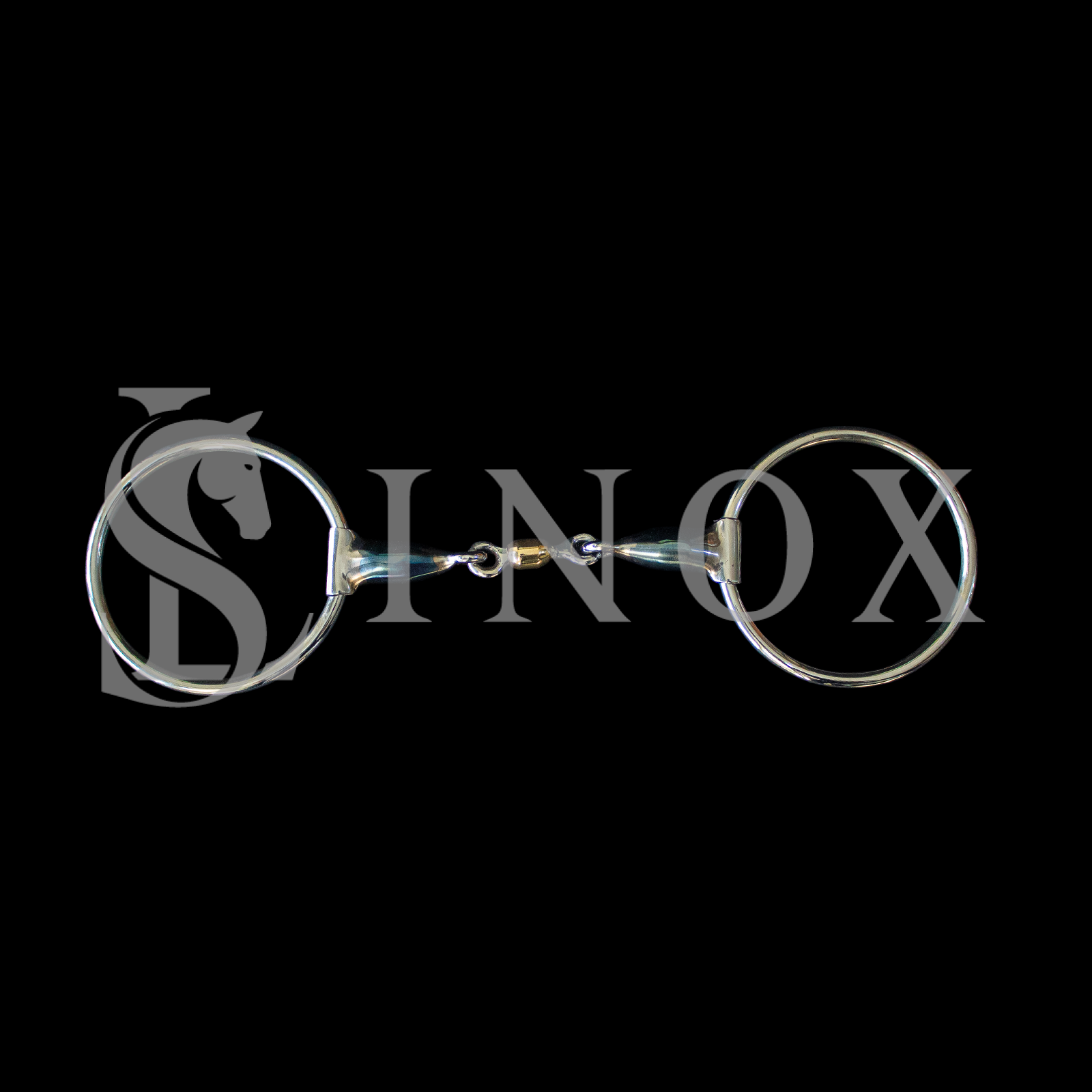 BRIDÃO DE ARGOLA BOCAL TORNEADO COM SALIVADOR