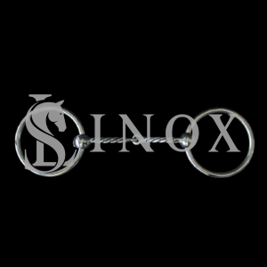 BRIDÃO DE ARGOLA NA BOLINHA - BOCAL TORCIDO