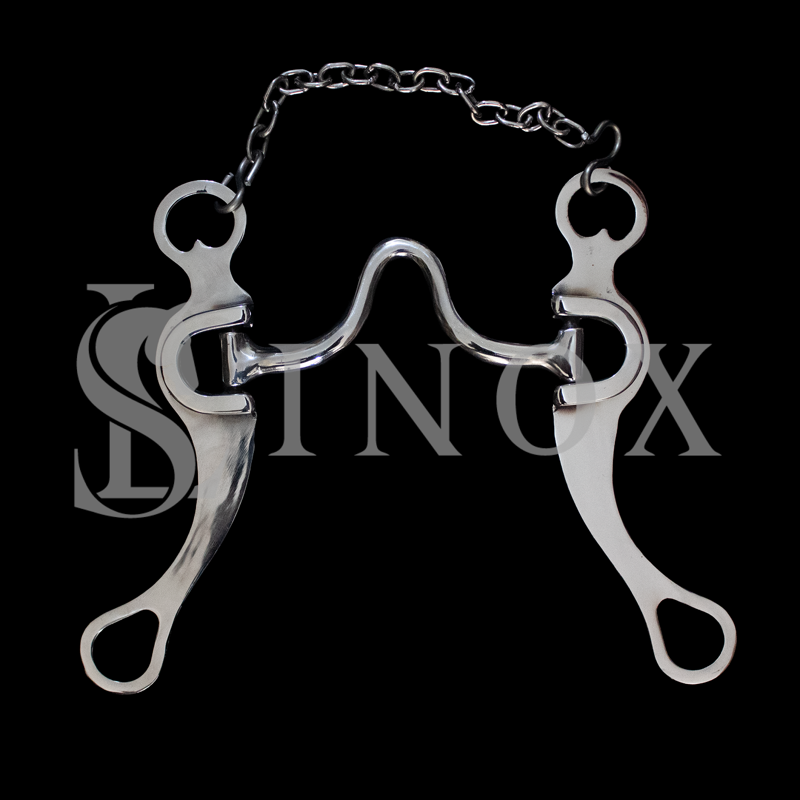 FREIO PERNA DE CHAPA - BOCAL ALTO - Imagem 2