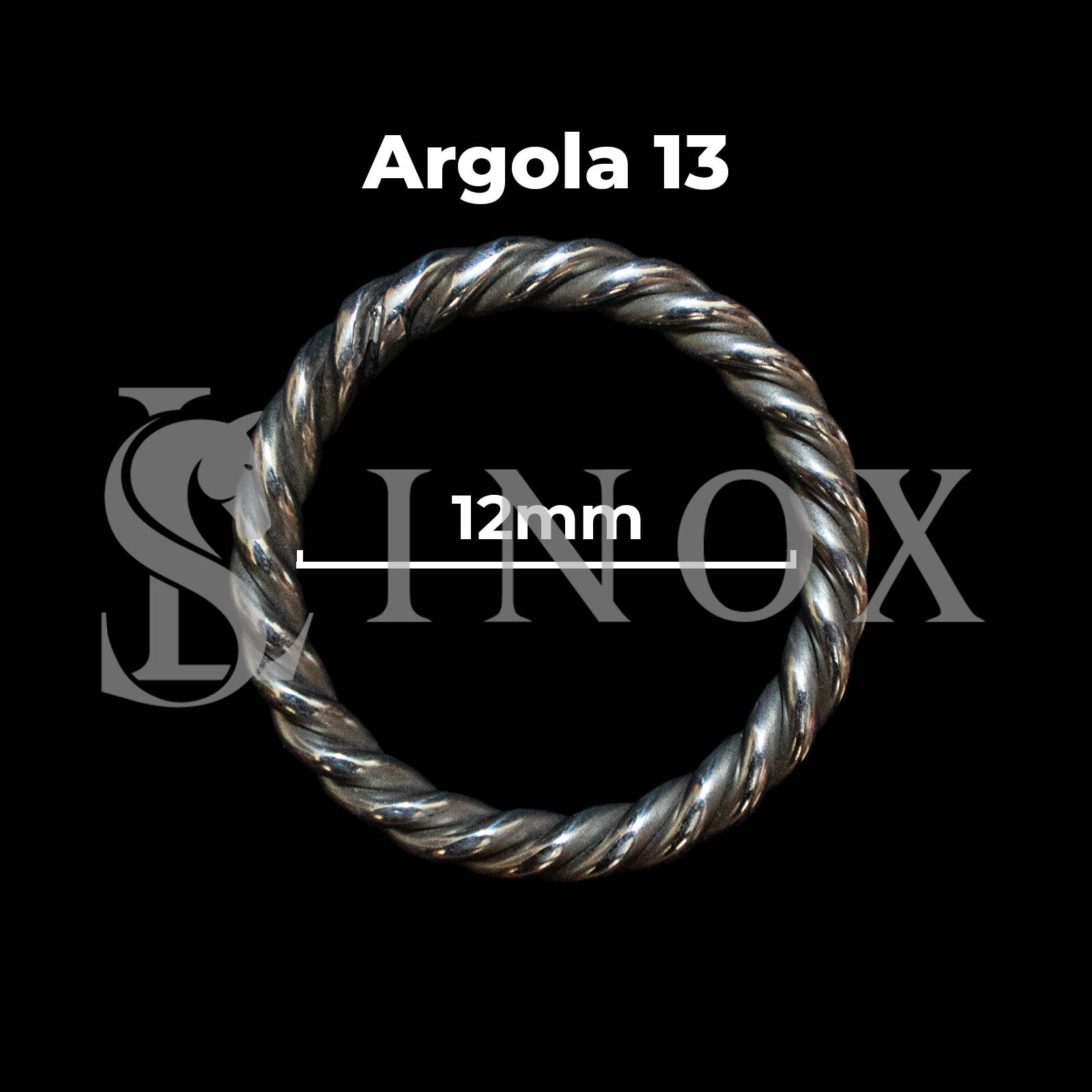 ARGOLA TORCIDA - N° 13