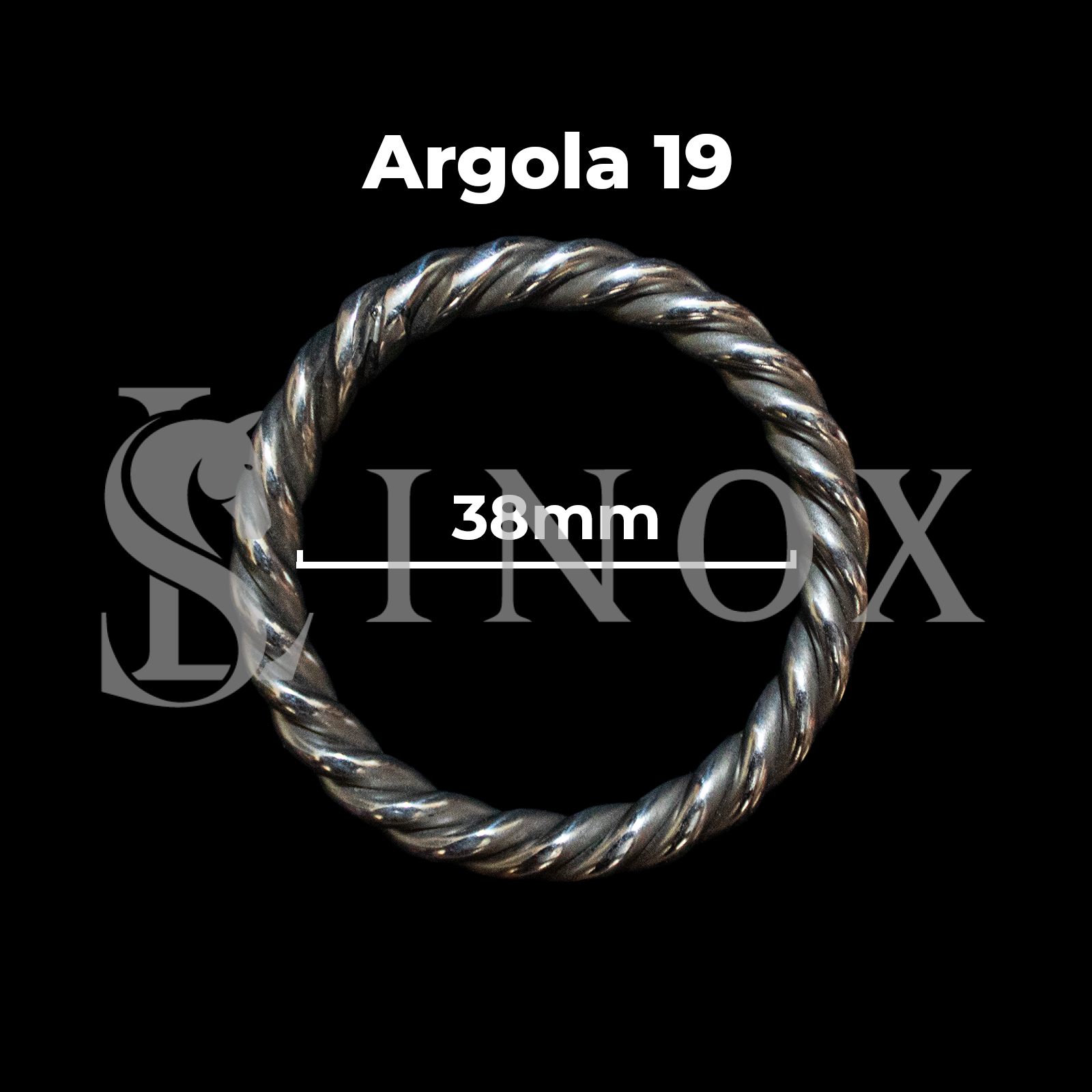 ARGOLA TORCIDA - N° 19