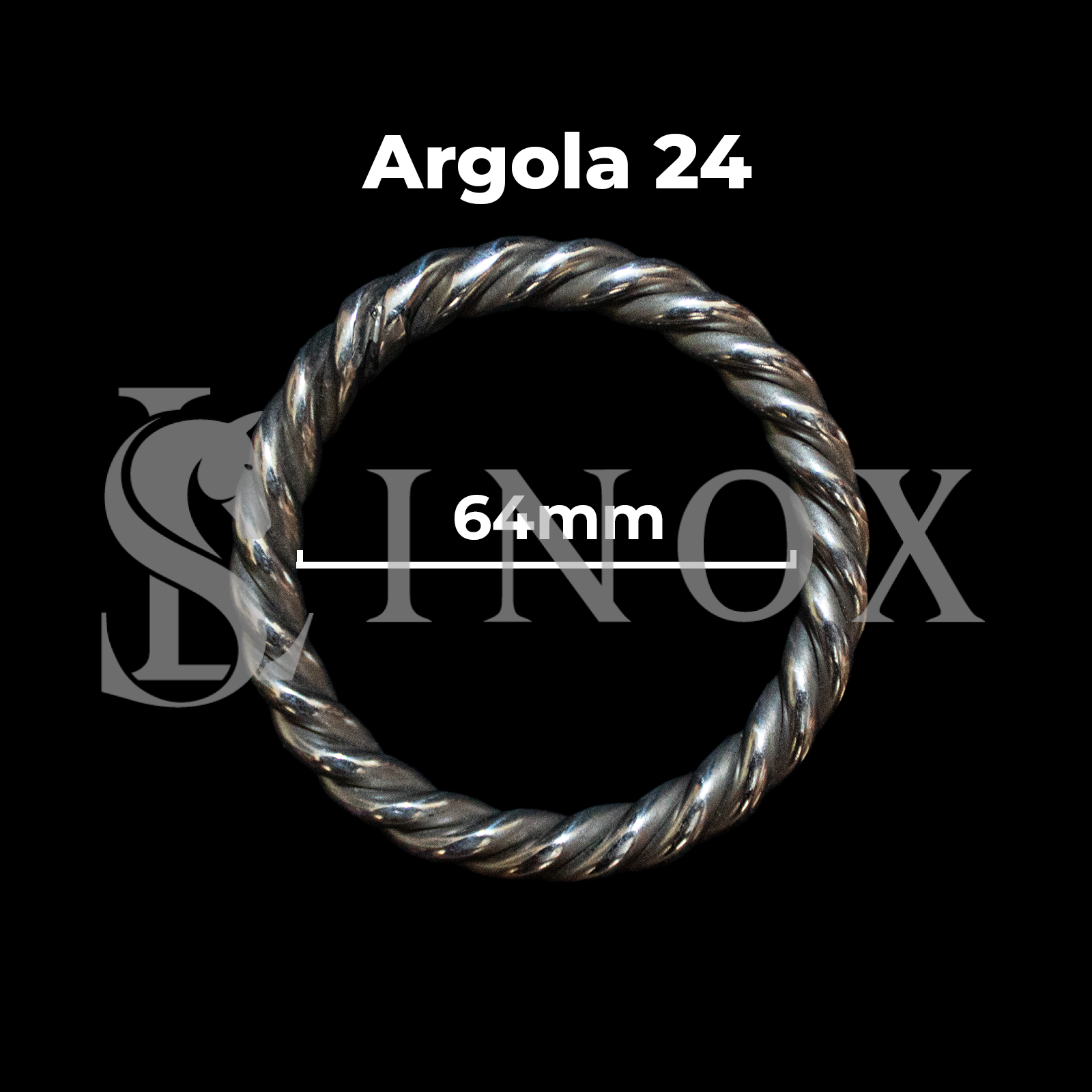 ARGOLA TORCIDA - N° 24